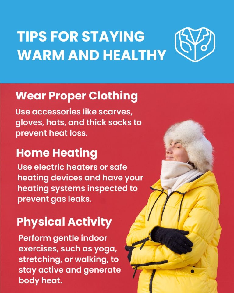 TIPS FOR STAYING SAFE DURING COLD WINTER DAYS