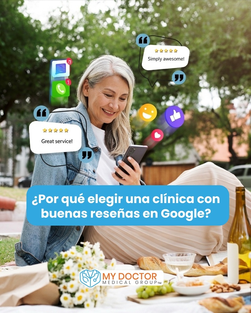 clínica con buenas reseñas