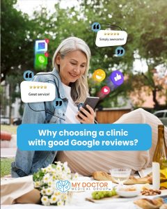 Clinic with good google reviews
