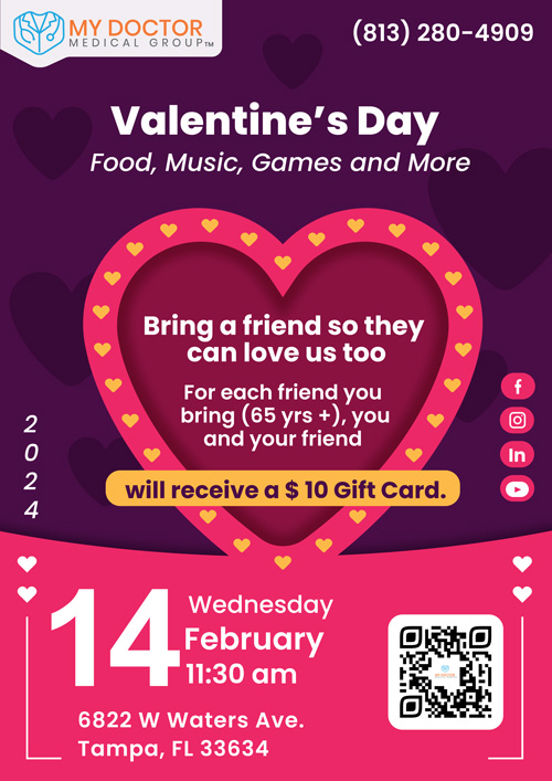 Valentine's Day Event Flyer